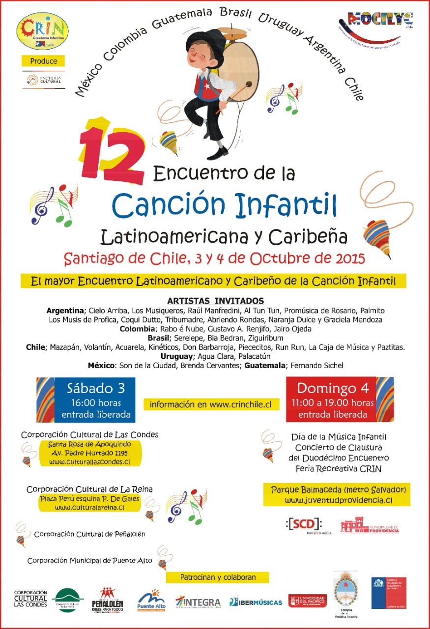 flyer musical 12 encuentro